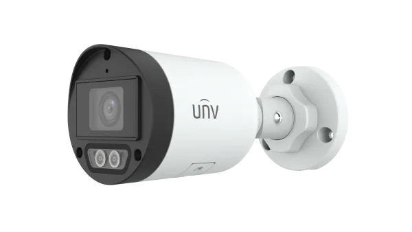كاميرا مراقبة شبكية UNV Bullet 8MP Dual-Light مع ميكروفون – IPC2128LB-ADF40K-DL