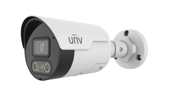 كاميرا مراقبة شبكية UNV Bullet 8MP ColorHunter مع ميكروفون – IPC2128LE-ADF40KMC-DL