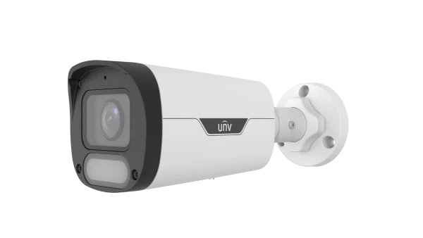 كاميرا مراقبة شبكية UNV Bullet 8MP ColorHunter مع ميكروفون – IPC2318LE-ADF40KM-WP