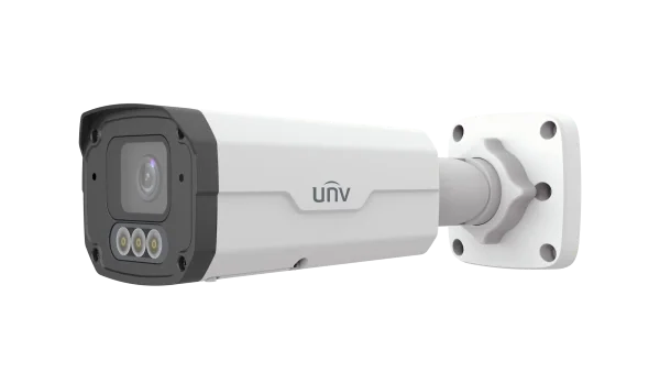 كاميرا مراقبة شبكية UNV Bullet 4MP ColorHunter مع ميكروفون – IPC2324SE-ADZK-WL-I0