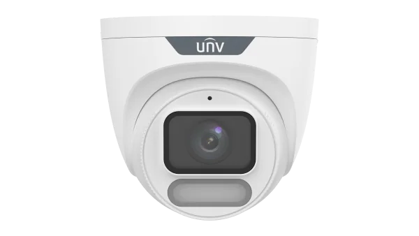 كاميرا مراقبة شبكية UNV Turret 2MP ColorHunter مع ميكروفون – IPC3622LE-ADF28K-WP